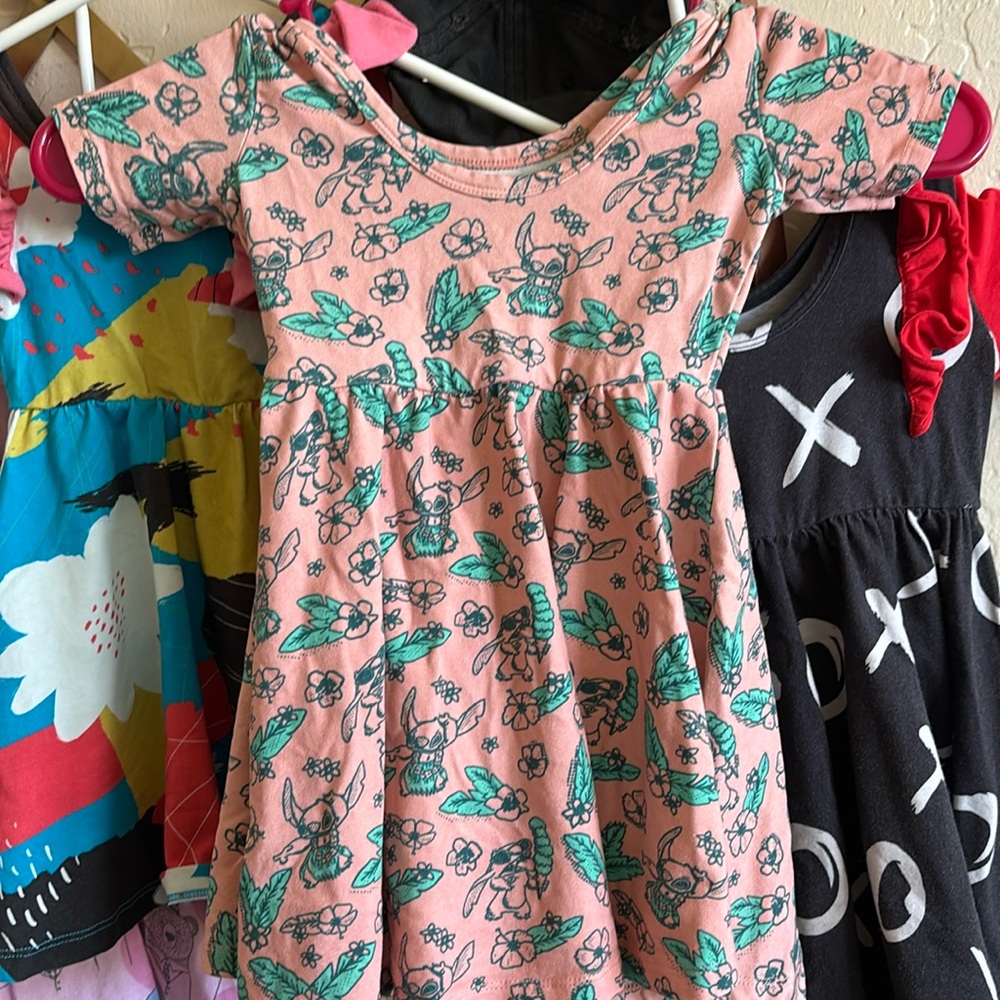 Rags stitch dress